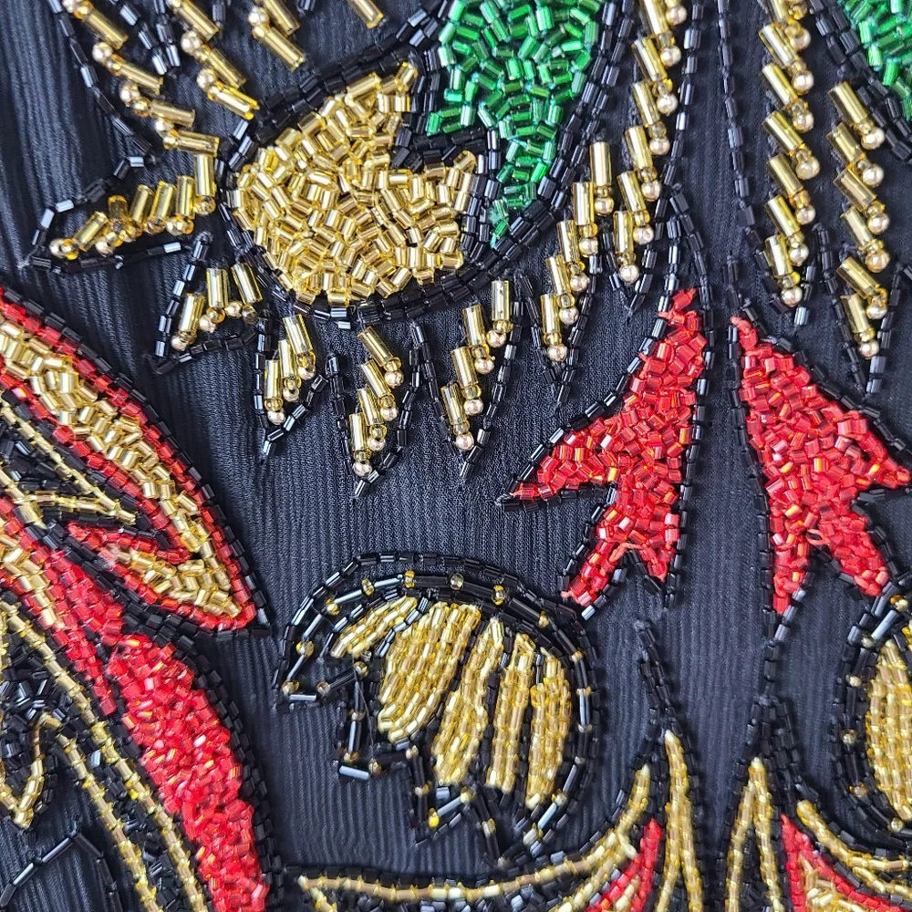 NWT JASDEE Beaded Vintage Bolero Jacket Dress Vintage Set